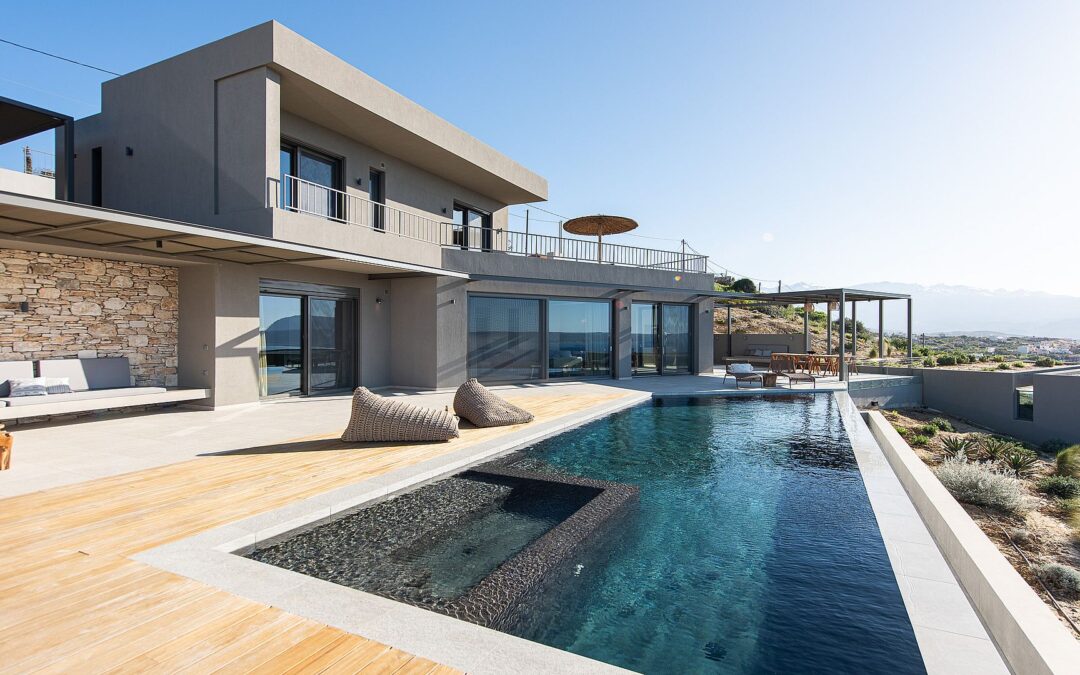 a unique villa in kokkino horio